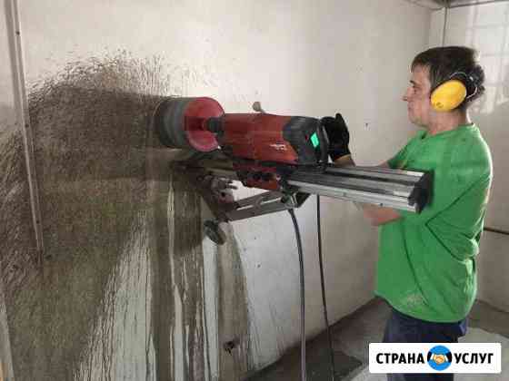 Алмазное бурение и резка бетона, кирпича. Демонтаж Ноябрьск