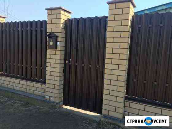 Заборы ворота любые изделия из металла Приозерск