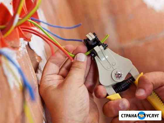 Электрика, электромонтаж Октябрьский