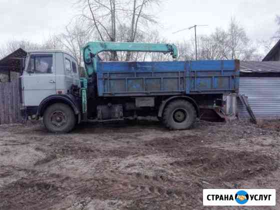 Услуги крана-манипулятора кму Архангельск