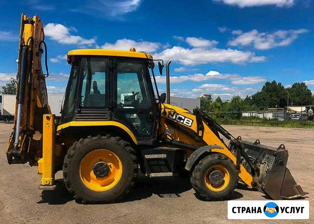 Услуги экскаватора-погрузчика JCB Серпухов - изображение 1