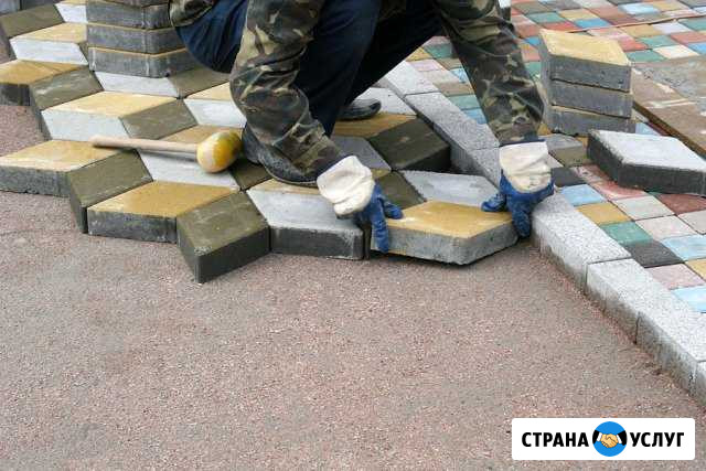 Укладка тротуарной плитки профессионально Новошахтинск - изображение 1
