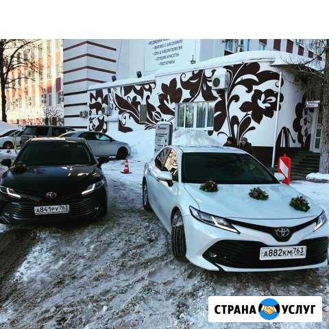 Новая Тойота Камри 2019 г.в. на свадьбу свадебная Самара - изображение 1
