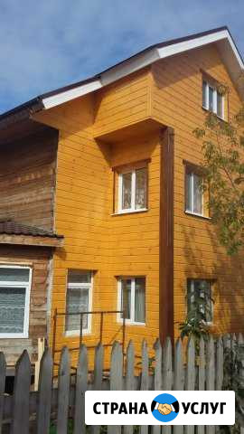 Обшивка фасада (сайдинг,имитация бруса,блок хаус) Пермь - изображение 1