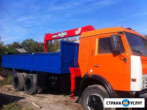 Грузоперевозки кран манипулятор Старый Оскол - изображение 1