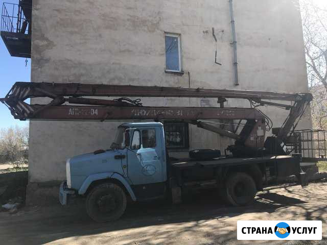 Услуги автовышки трехколенки 22 м Липецк - изображение 1