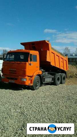 Услуги Камаз 65115 (15 тонн) Вологда - изображение 1