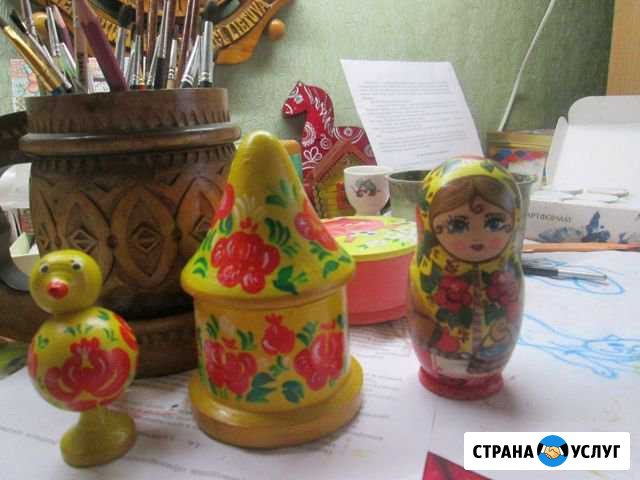 Сувениры. Роспись деревянных игрушек Челно-Вершины - изображение 1