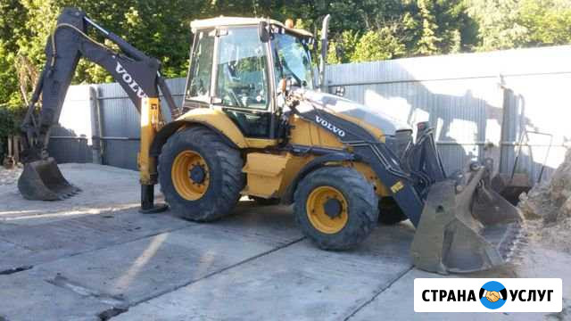 Экскаватор-погрузчик Volvo.Ямобур.Аренда Богословка - изображение 1