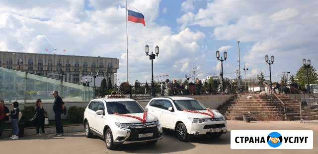 Свадебный кортеж на Mitsubishi, авто на свадьбу Тула - изображение 1