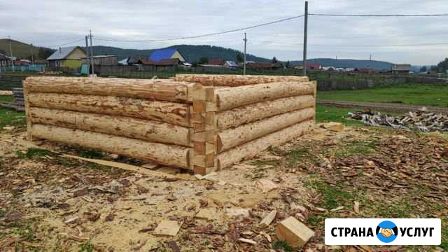 Срубы для бань и домов Уфа - изображение 1