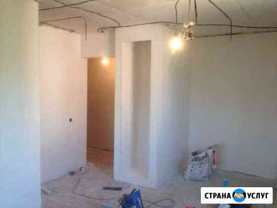 Отделочные работы, ремонт квартир домов, отделка Новороссийск