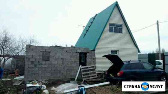 Демонтаж кровли домов бань и т.д Уфа