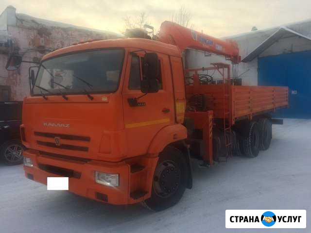 Воровайка с кму 7 т. борт 6,5 м. + автовышка Новокузнецк - изображение 1