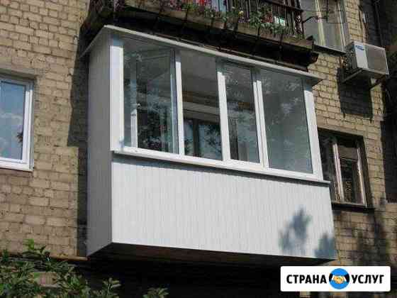 Ремонт и отделка балконов и лоджий сайдингом Калининград