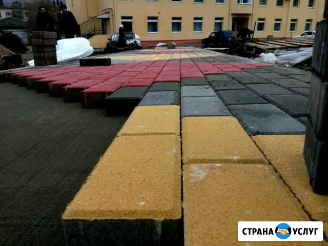 Укладка тротуарной плитки Лог - изображение 1