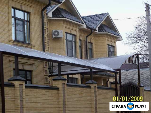 Сварочные работы навесы крыши балконы ворота Горячеводский - изображение 1
