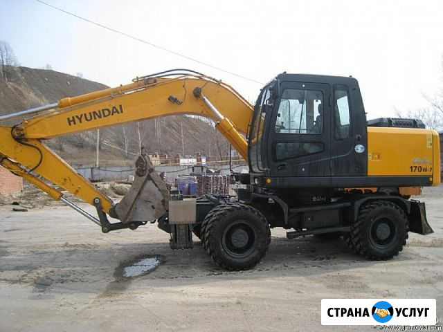 Эксковатор колесный Hyundai 170 W Пермь - изображение 1