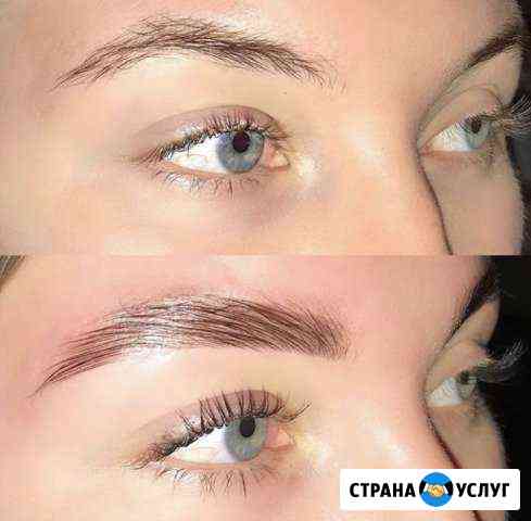 Окрашивание бровей/Ламинирование ресниц Сургут
