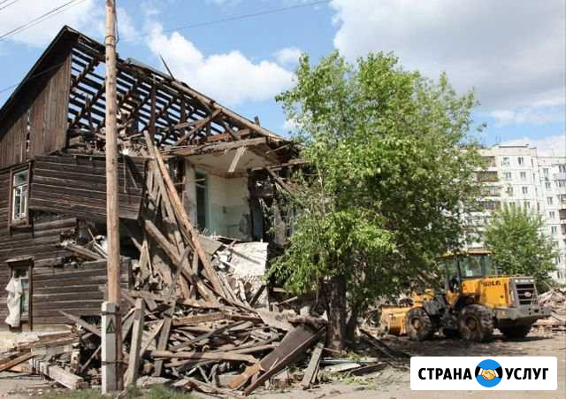 Расчистка участков Снос разбор демонтаж домов выво Казань - изображение 1