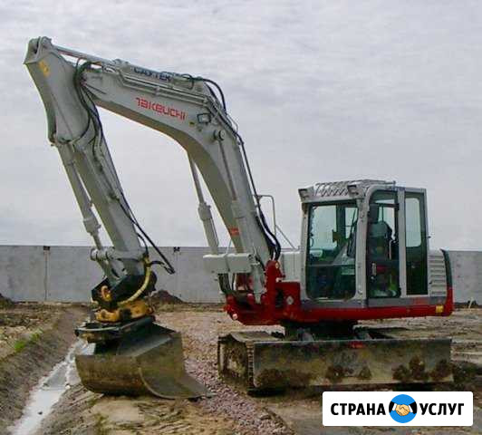 Аренда гусеничного экскаватора «Takeuchi-TB1140 Кингисепп - изображение 1