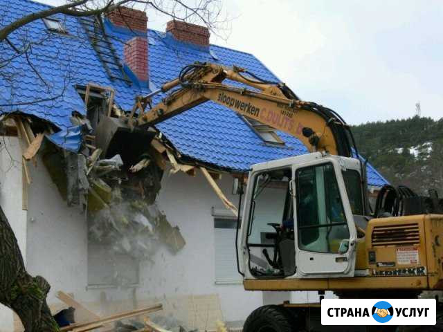 Снос и демонтаж домов,сараев,бань Брянск - изображение 1