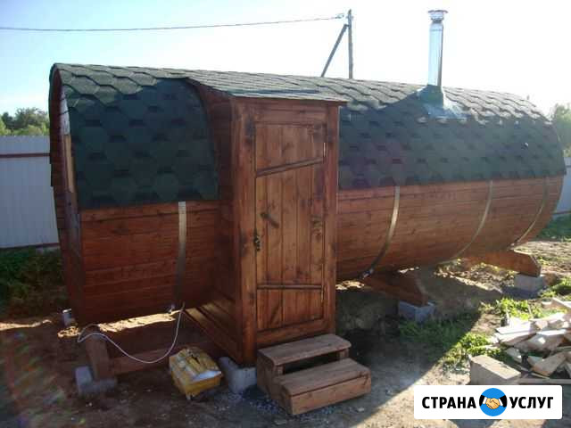 Баня-бочка под ключ спб и ло Санкт-Петербург - изображение 1