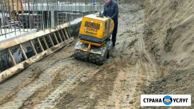 Аренда траншейного катка Terex, вес 1.5 тонны Краснодар - изображение 1