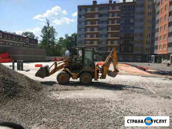 Аренда Мини экскаватор-погрузчик, бобкэт, экскават Санкт-Петербург