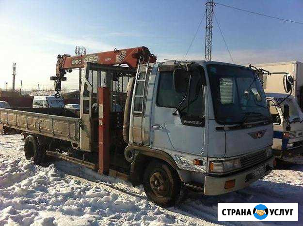 Кран-борт, Эвакуатор, Манипулятор, Воровайка Иркутск - изображение 1