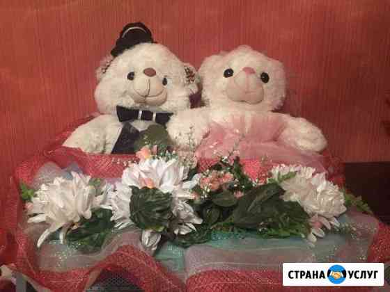 Свадебные украшения на машину Курган