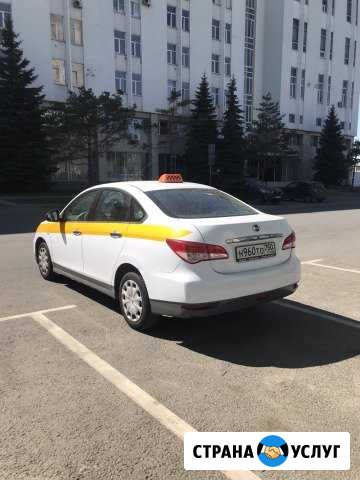 Аренда автомобиля под такси Альмера автомат Москва - изображение 1