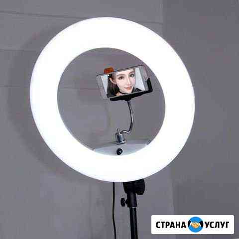 Кольцевая лампа в аренду. Прокат кольцевой лампы Краснодар