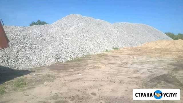 Дробленый бетон щебень с доставкой самосвалом Воронеж - изображение 1
