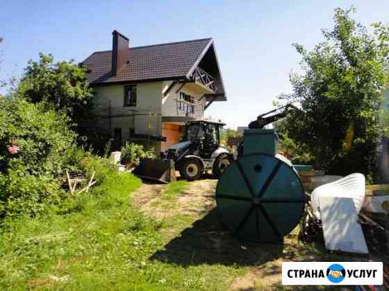 Канализация для частного дома Казань