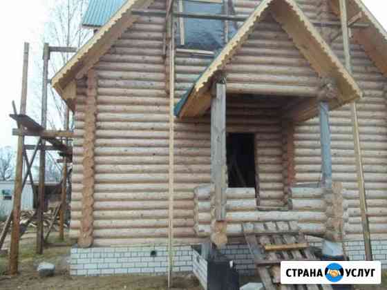 Ручная рубка домов и бань Городец