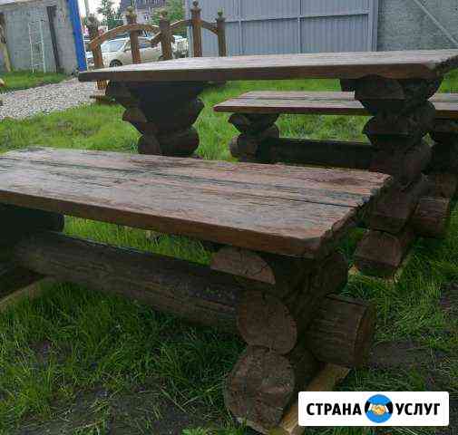 Дачная мебель из дерева Томск
