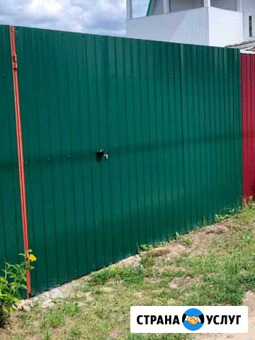 Установка забора Брянск - изображение 1
