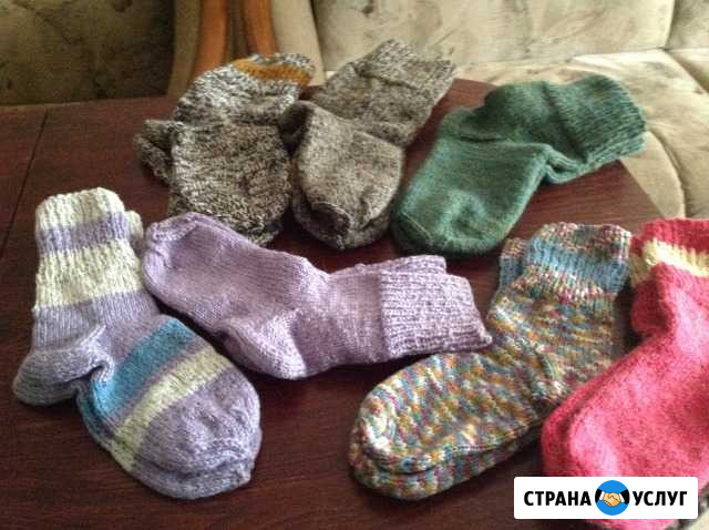 Вязаные носки на заказ Санкт-Петербург - изображение 1