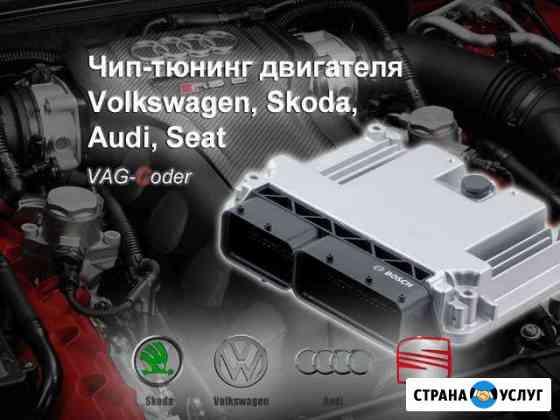 Чип-тюнинг двигателя на VW, Skoda, Audi, Seat Пермь