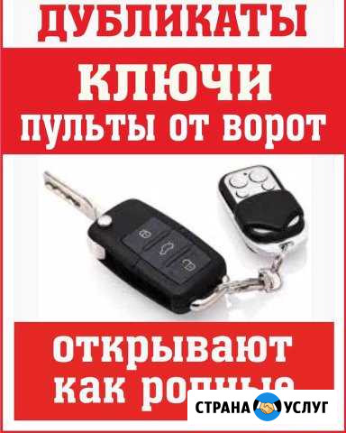 Дубликаты (ключи, пульты от ворот) Пенза - изображение 1