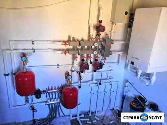 Сантехника, заморозка труб, установка счетчиков Ярославль