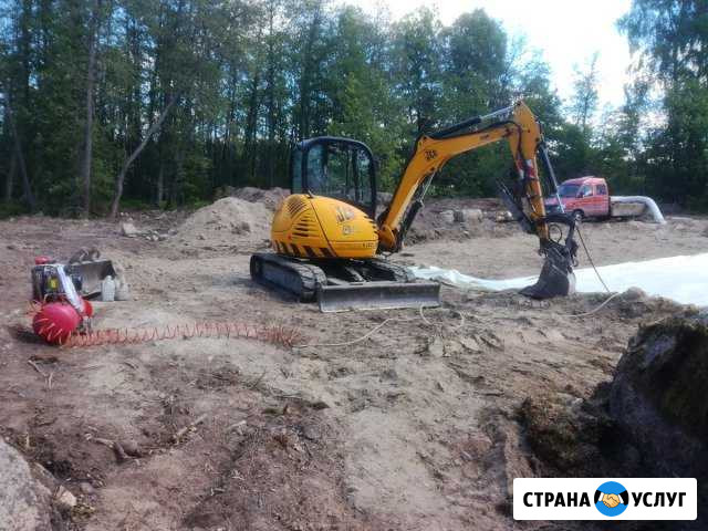 Аренда мини экскаватора Выборг - изображение 1
