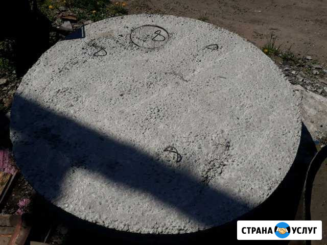 Ж/Б кольца септика,установка,продажа Минусинск - изображение 1