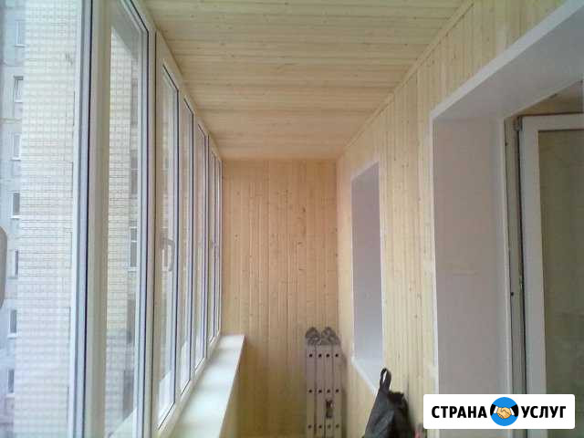 Балконы и лоджии - остекление и отделка Ухта - изображение 1
