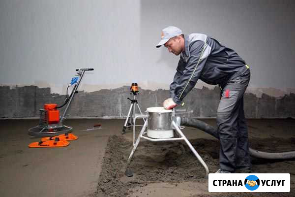 Полусухая стяжка пола за 1 день Лакинск - изображение 1