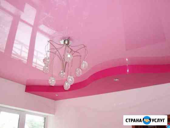 Натяжные потолки сатиновые, глянцевые, матовые Белореченск