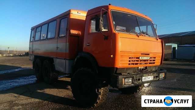 Аренда вахтового автобуса 24 мест вездеход Красноярск - изображение 1