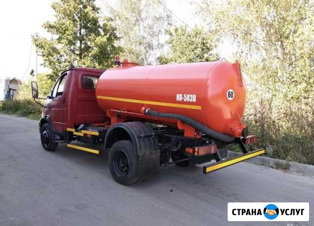 Выкачка сливных ям и туалетов от 4 до 20м3 Кировская - изображение 1