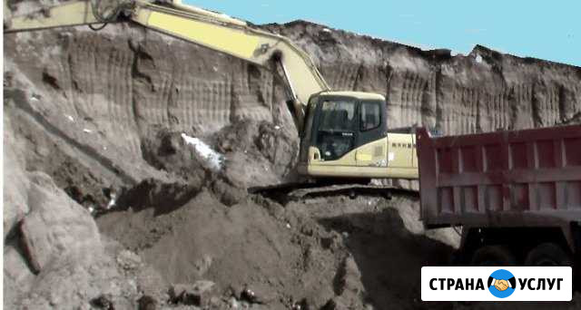 Самосвалы 20 тонн грунт. Копаем экскаватором Заречье - изображение 1